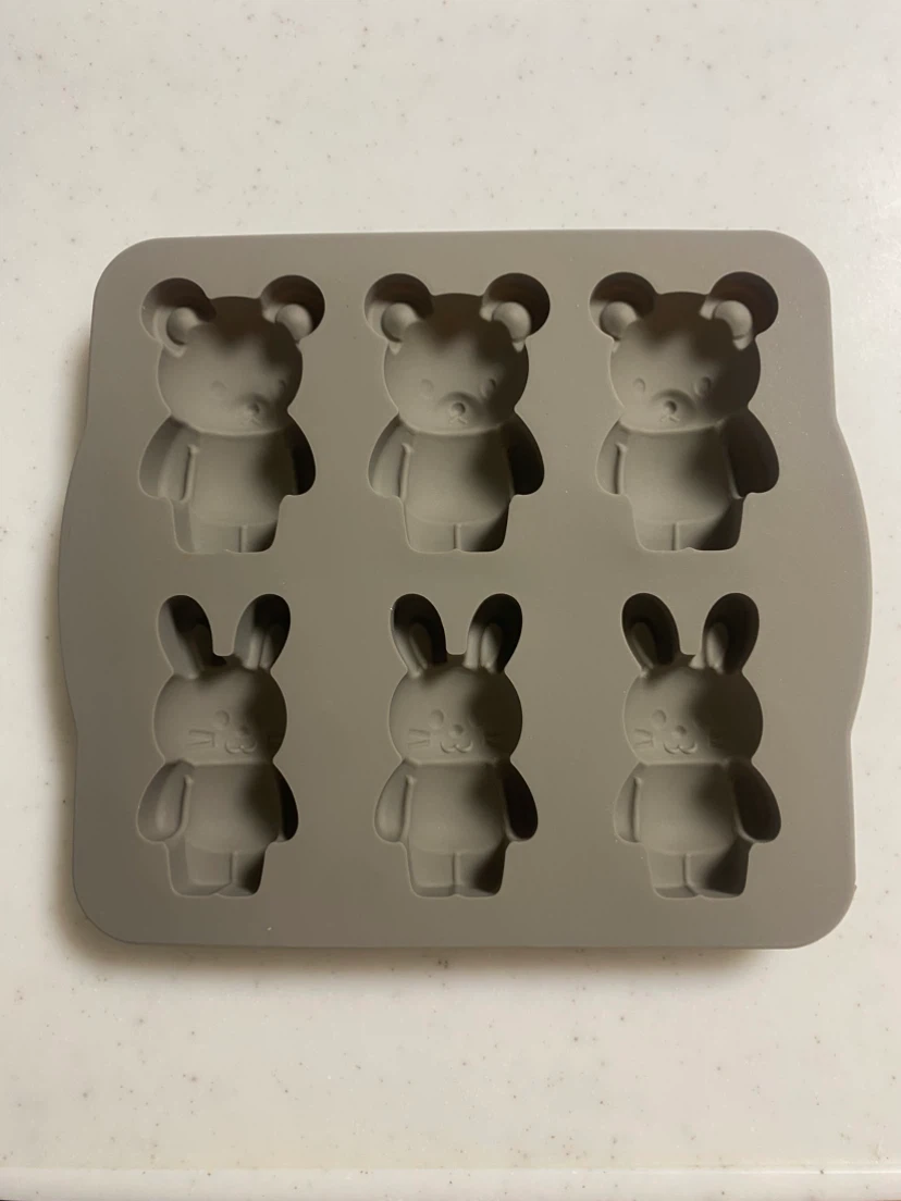 新品 コッタ シリコンモールド うさぎ＆くまの写真3枚目