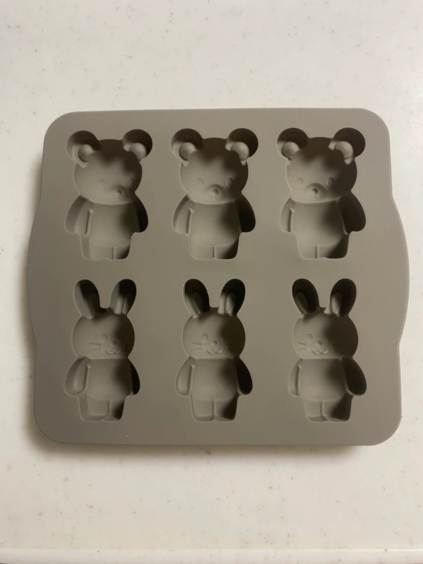 新品 コッタ シリコンモールド うさぎ&くまの写真3枚目