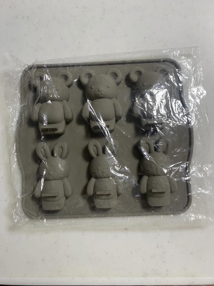 新品 コッタ シリコンモールド うさぎ&くまの写真4枚目