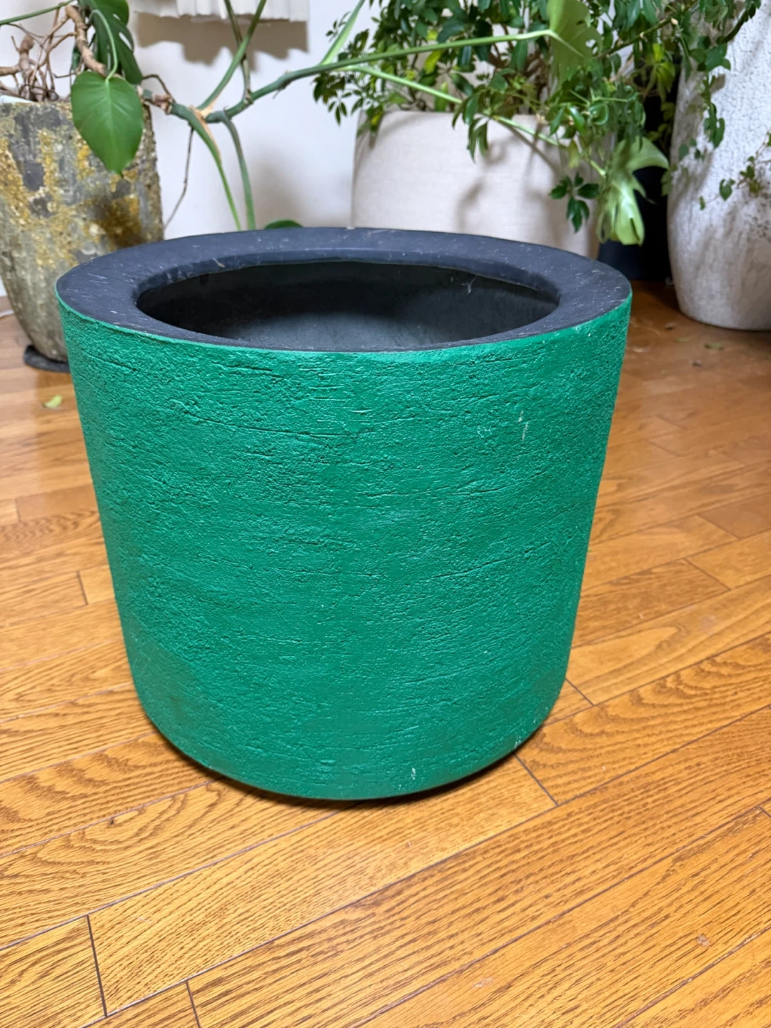 植木鉢 グリーン 鉢カバー