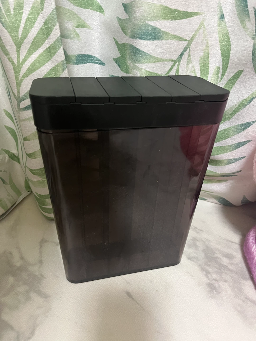 山崎実業 tower 米びつ 約2kg ブラック