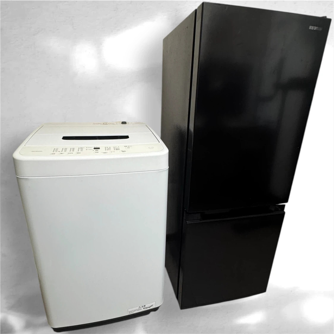 アイリスオーヤマ 家電2点セット 冷蔵庫 洗濯機