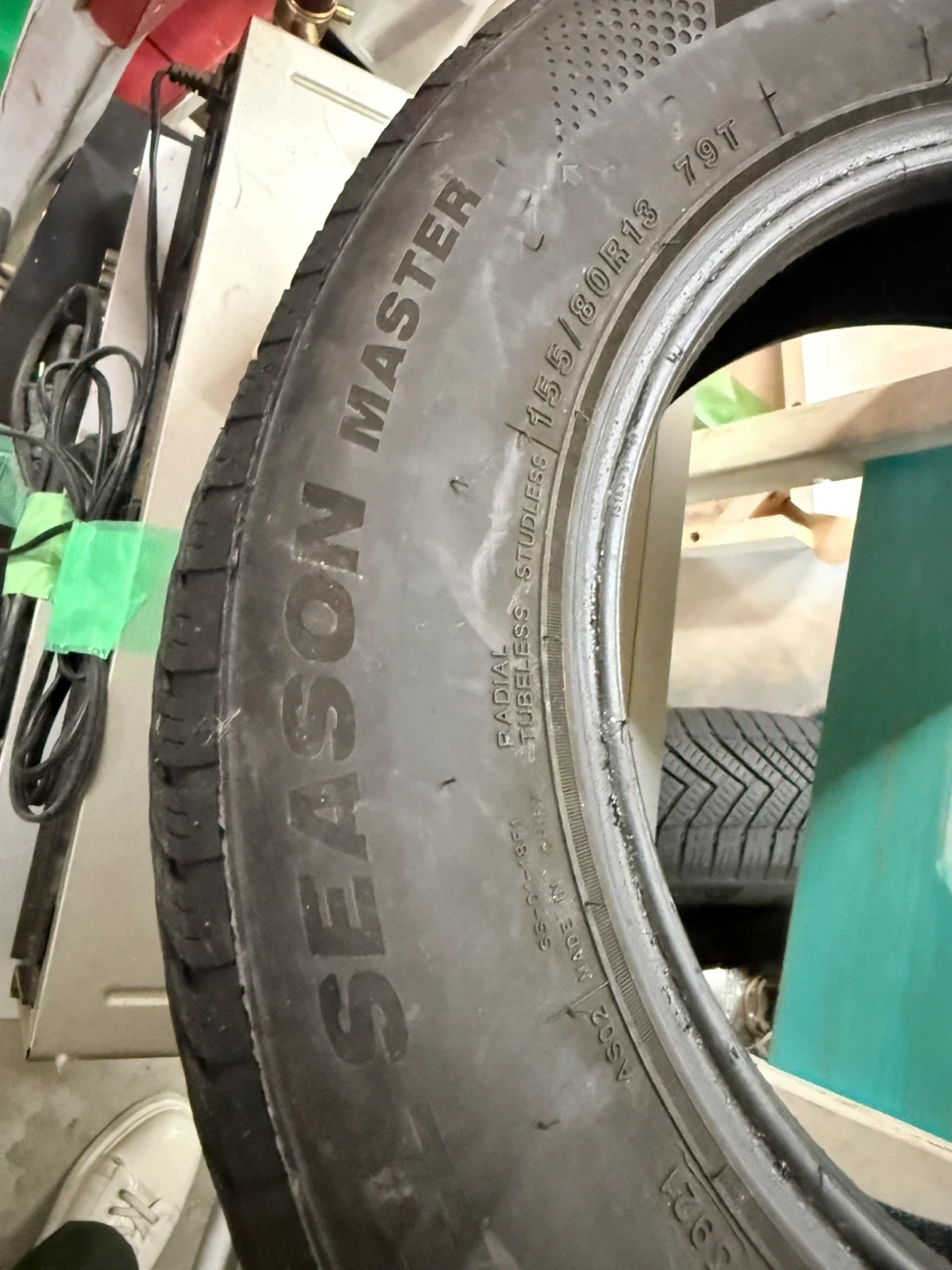 ミネルバ オールシーズンタイヤ 155/80R13 79Tの写真6枚目