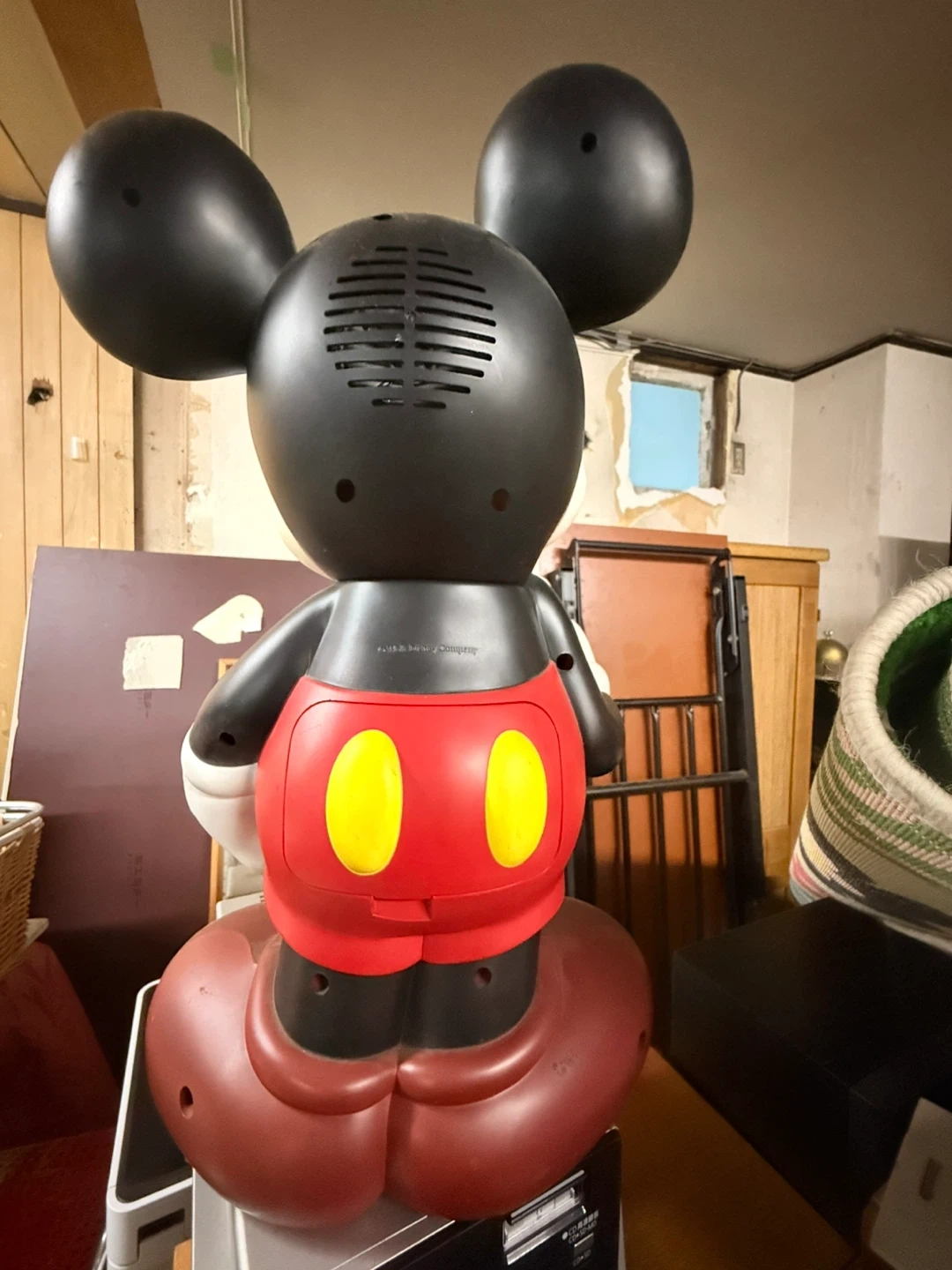ディズニータイム ミッキーマウス 置き時計の写真2枚目