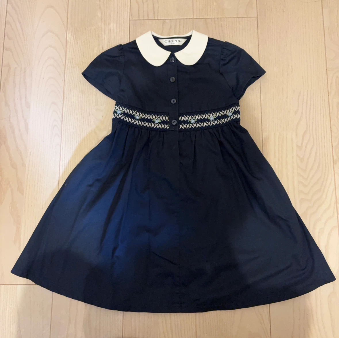 ショパン ワンピース 110cm 紺