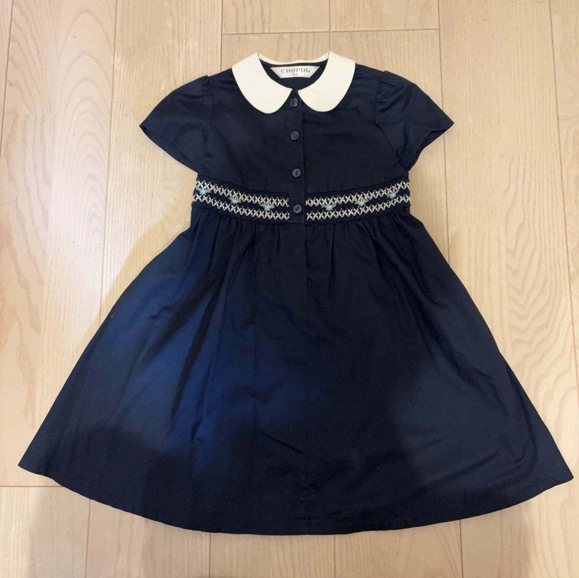 ショパン ワンピース 110cm 紺