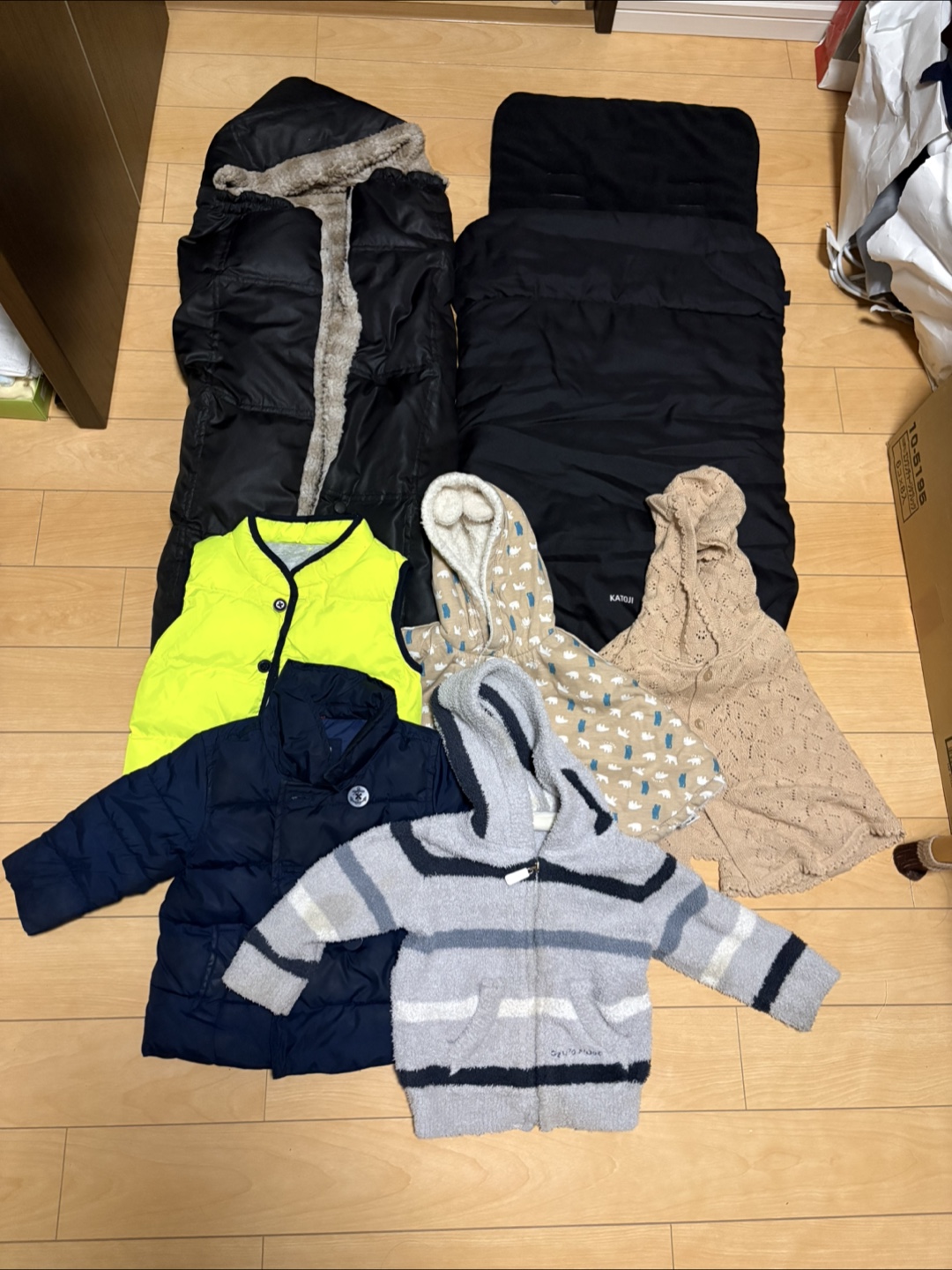ベビー服 防寒具 まとめ売り ベビーギャップ カトージ