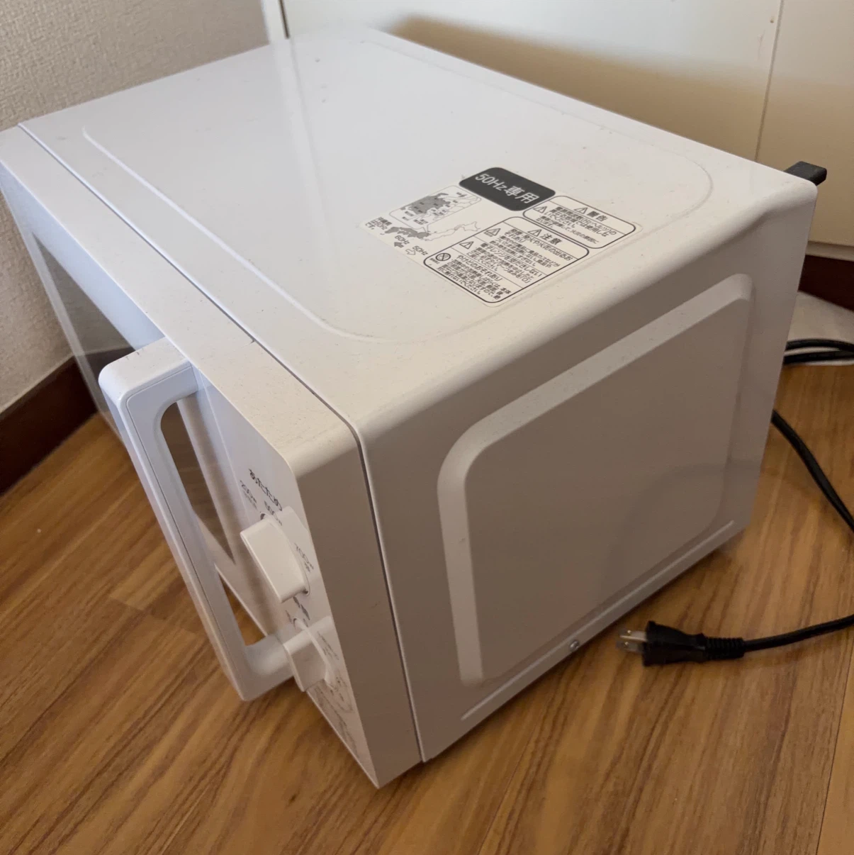 ハイアール 電子レンジ 50Hz専用 ホワイトの写真4枚目