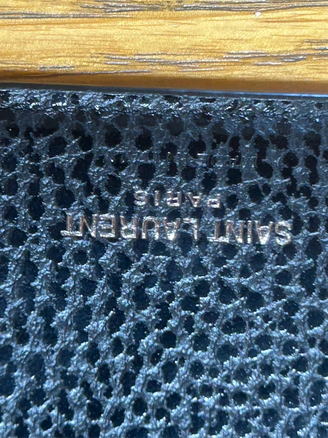 Saint Laurent(サンローラン)二つ折り財布 黒定価90000円!の写真9枚目