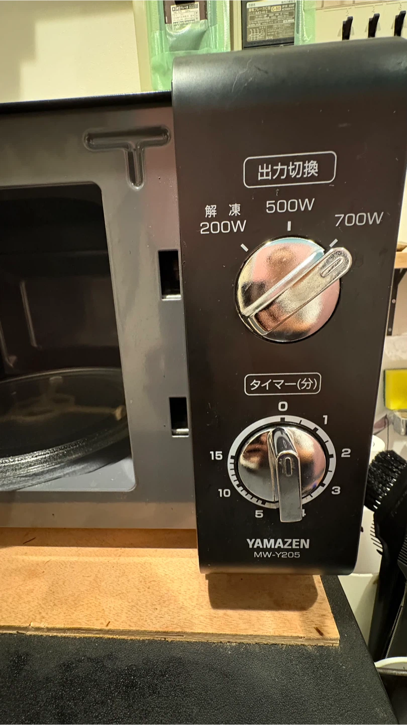 電子レンジの写真3枚目