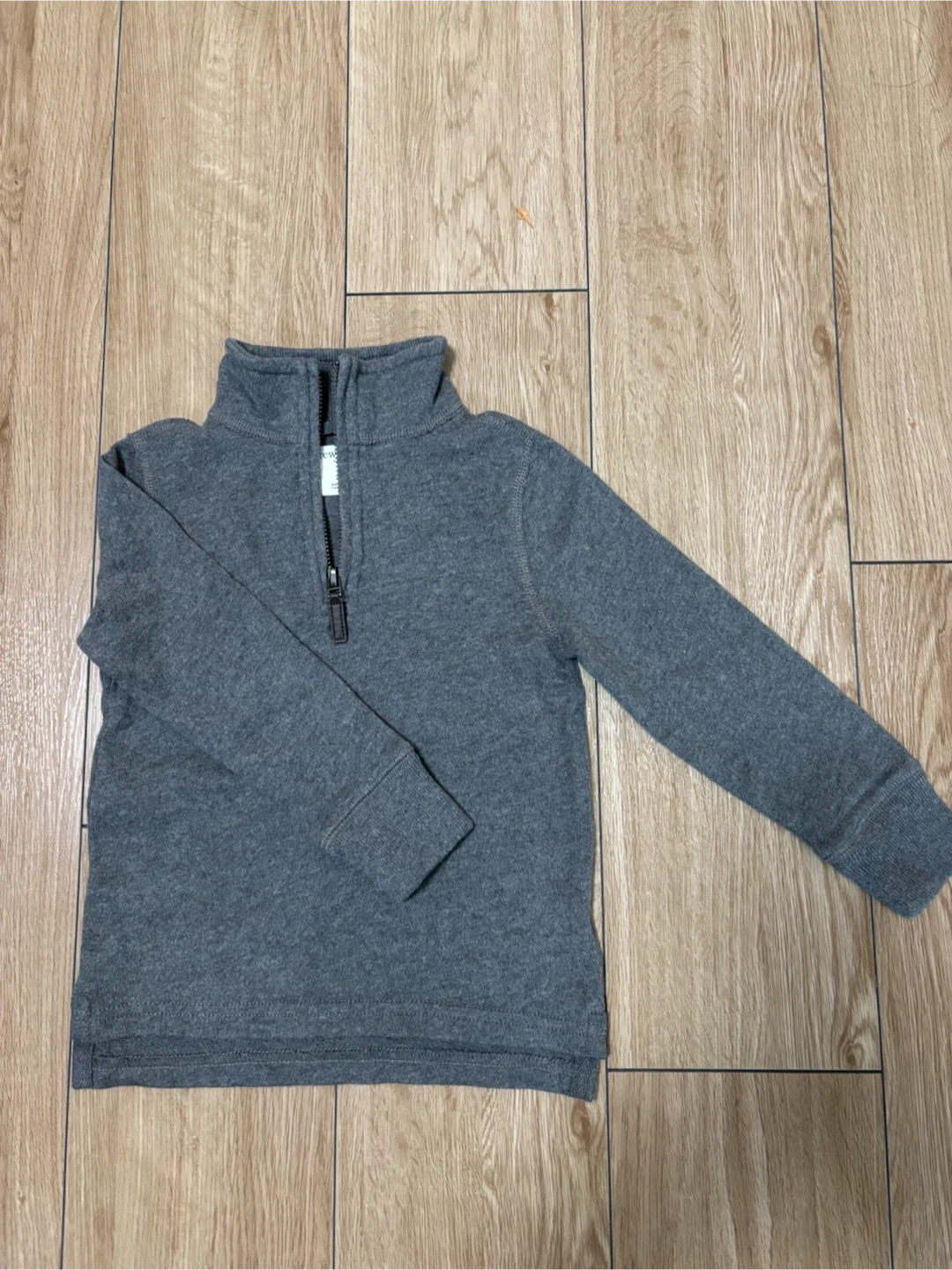 他商品ご購入の方に。J.クルー ハーフジップ トレーナー グレー