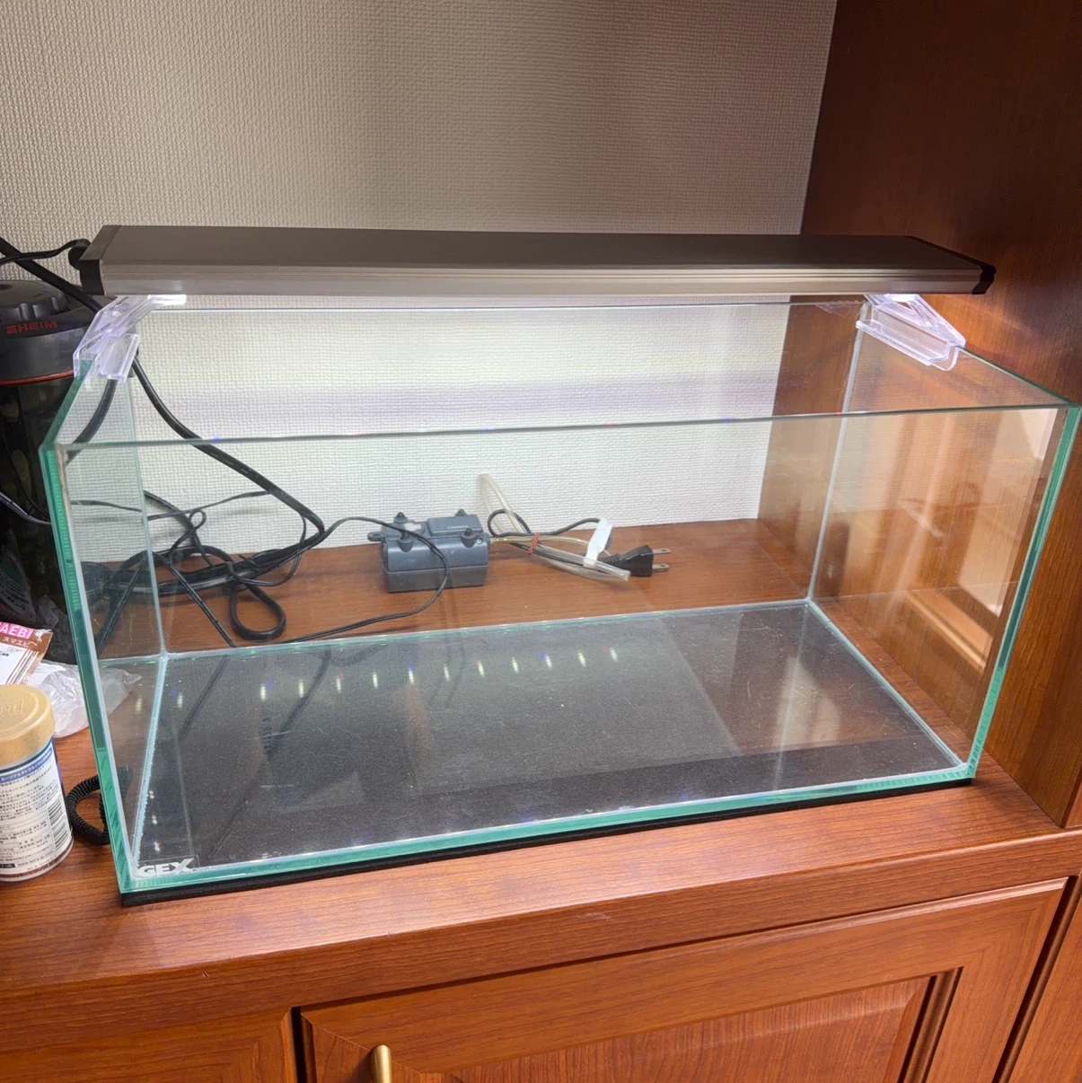 熱帯魚用ガラス水槽セット