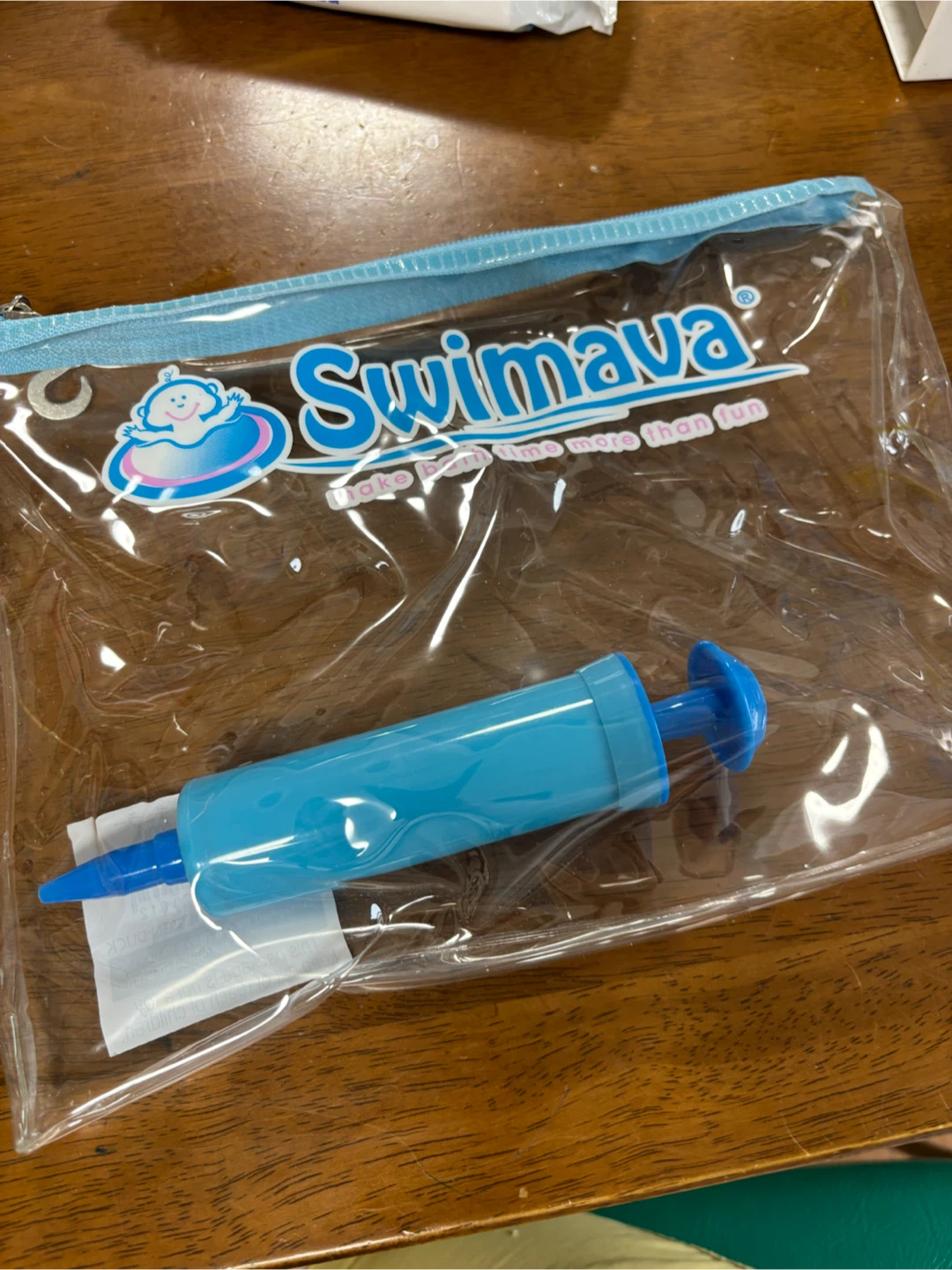 スイマーバ 空気入れ 専用ポーチ付き
