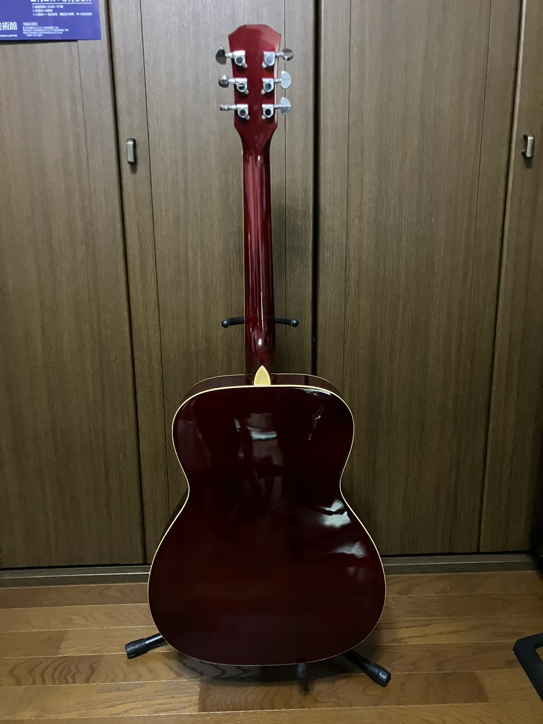 最終価格。メイビス　アコースティックギター サンバーストの写真3枚目