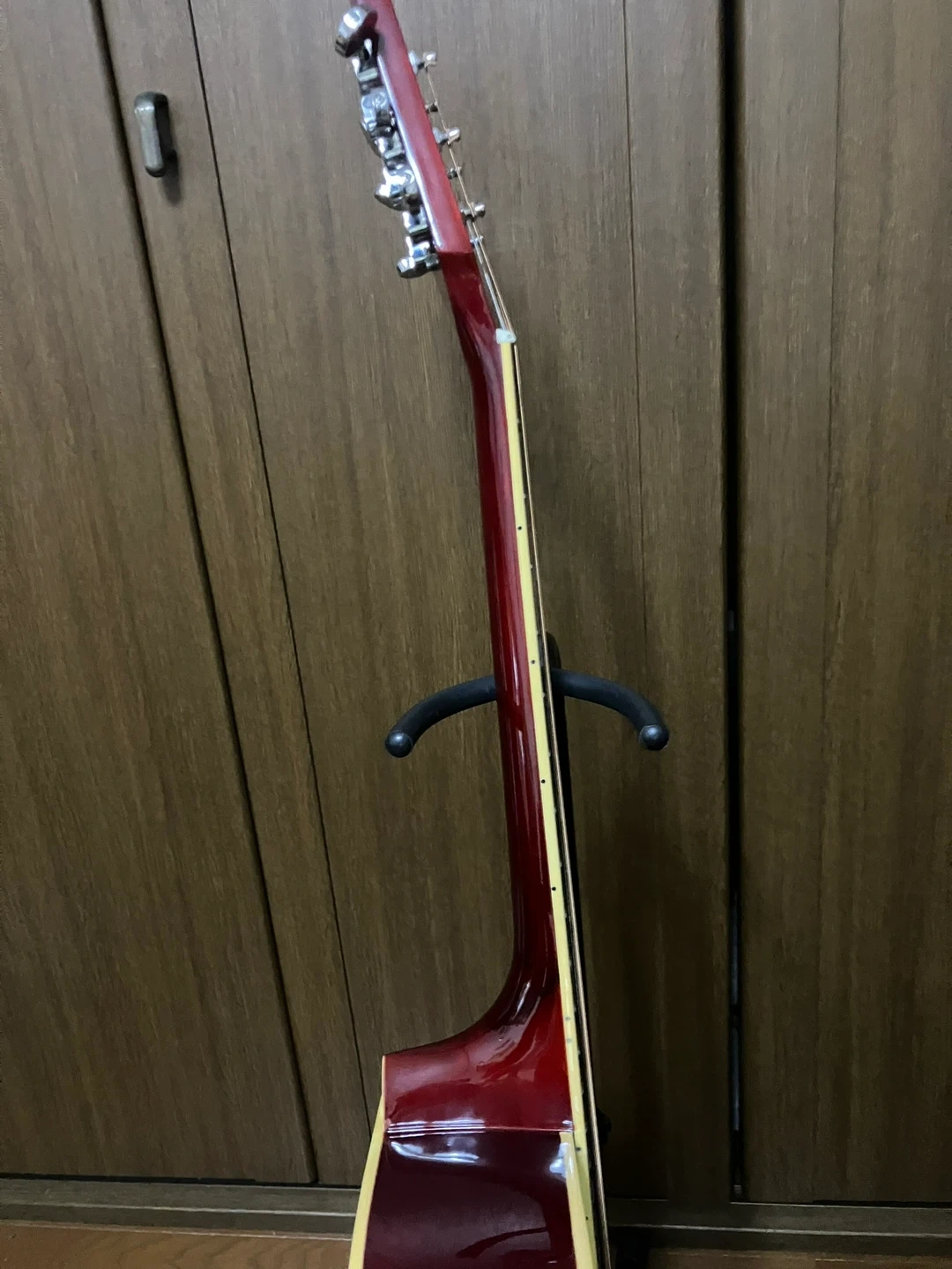 最終価格。メイビス アコースティックギター サンバーストの写真5枚目