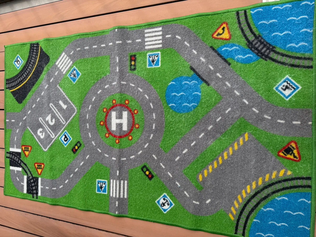 IKEA 道路デザイン フロアマット