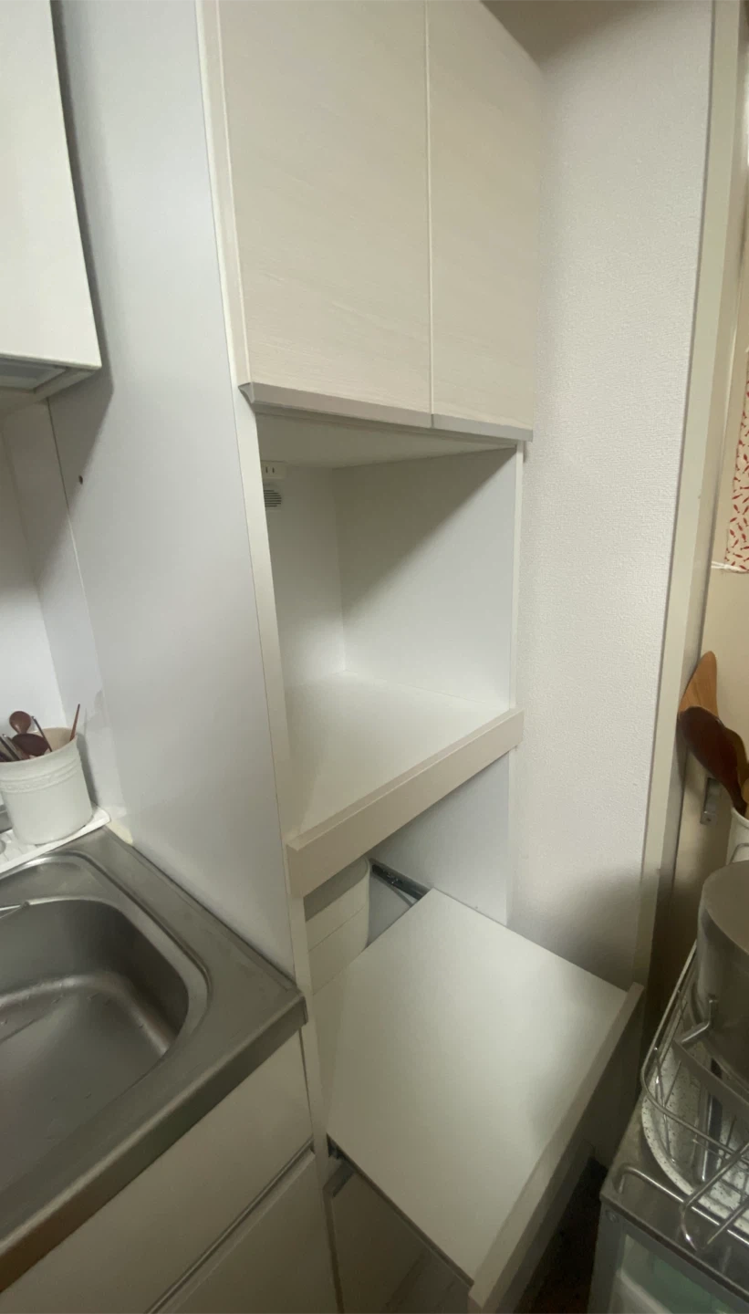 【無料】 キッチン収納棚の写真2枚目