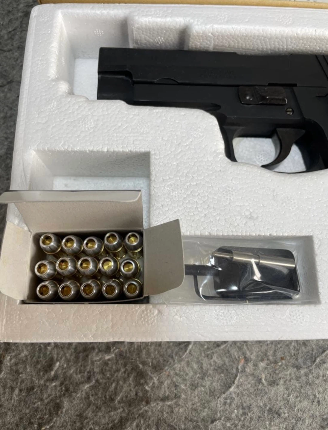 【プロップ仕様】タナカワークス P226レールドフレーム HWモデルガンの写真6枚目