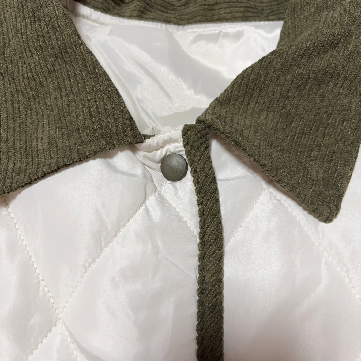 BLANC FICELLE キルティングジャケットMの写真2枚目