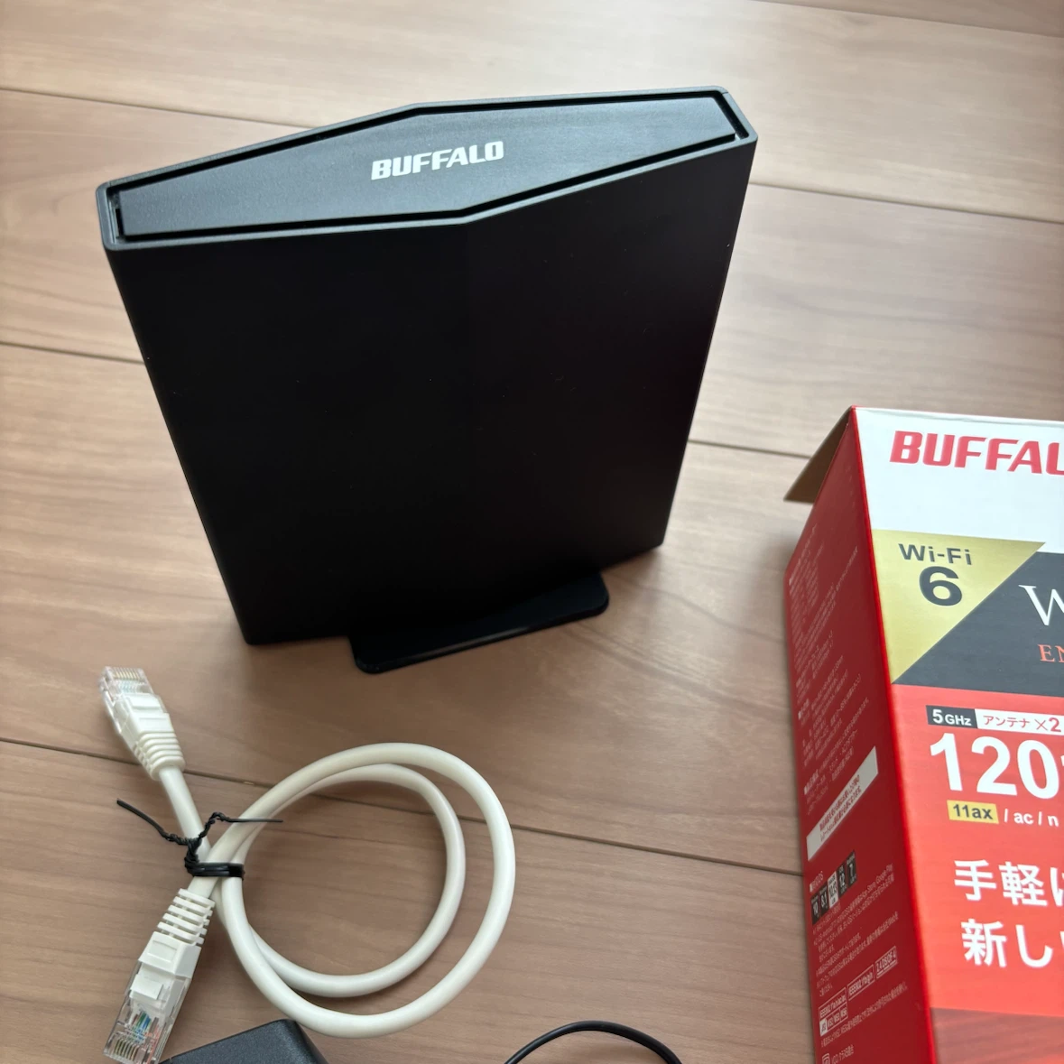 バッファロー Wi-Fiルーター WSR-1500AX2S-BKの写真2枚目