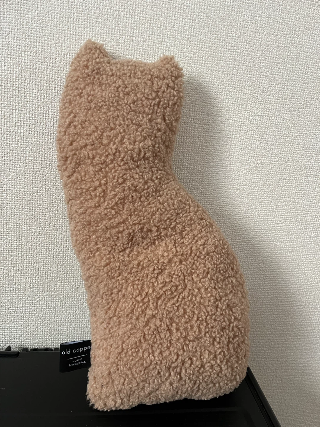 オールドカッパー 猫型 クッションの写真3枚目