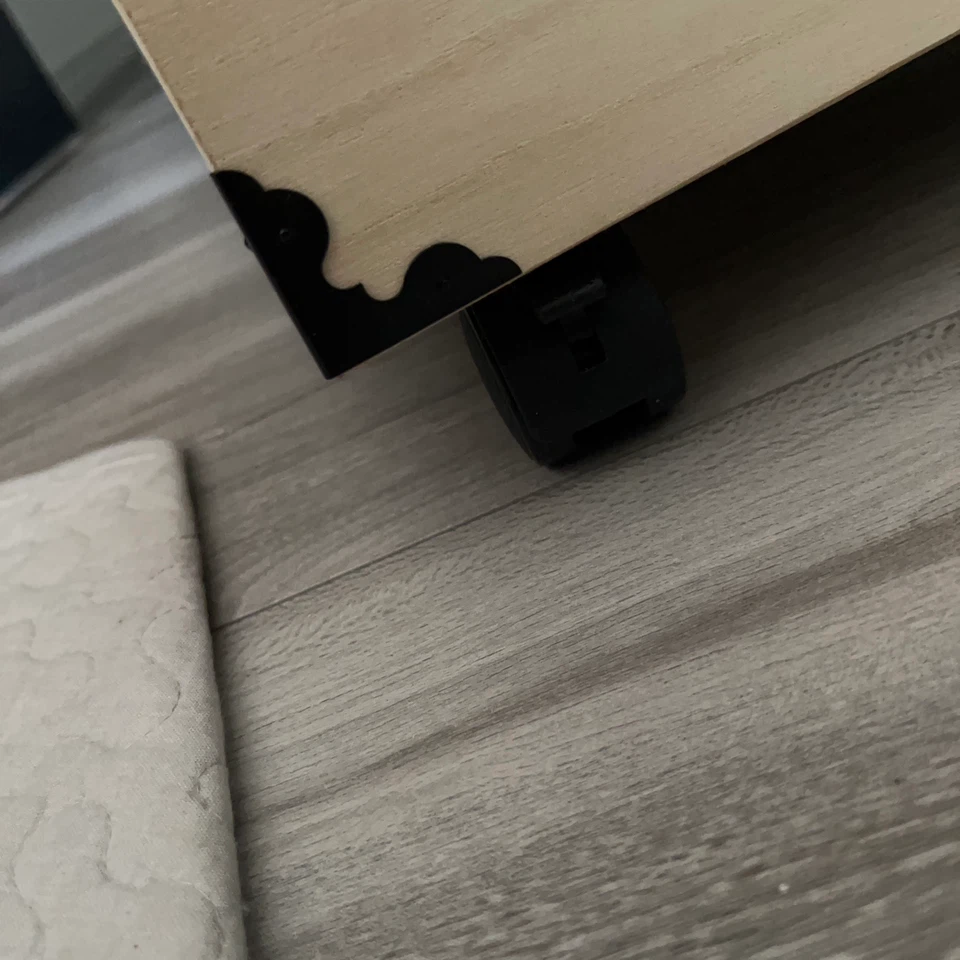 木製収納ボックス キャスター付きの写真2枚目