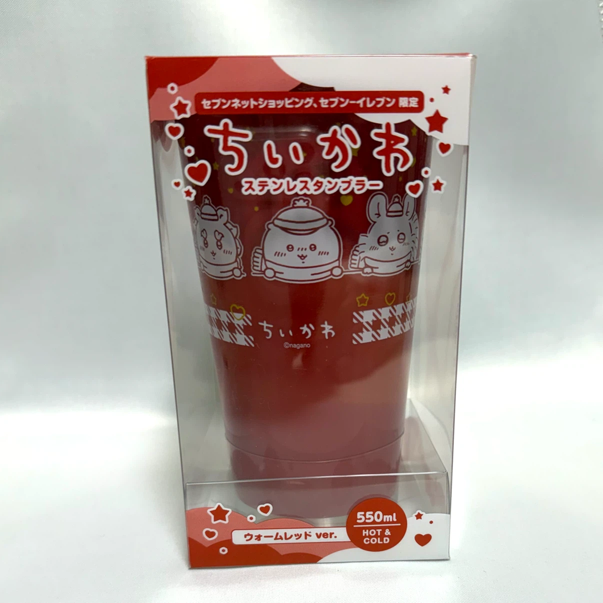 ちいかわ ステンレスタンブラー ウォームレッド