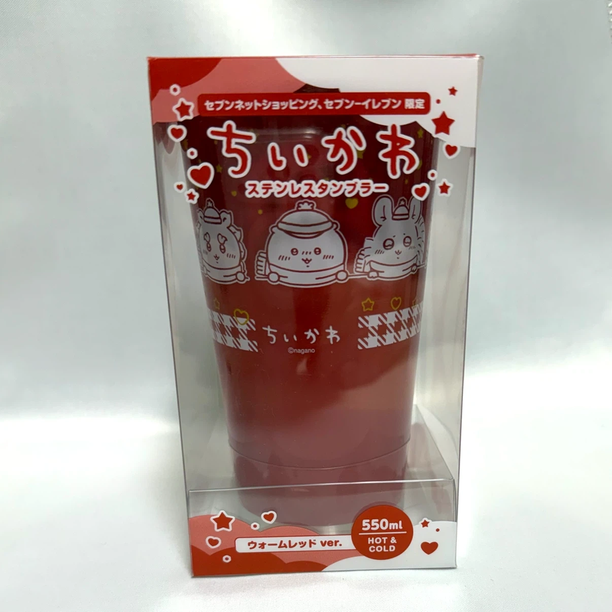 ちいかわ ステンレスタンブラー ウォームレッド