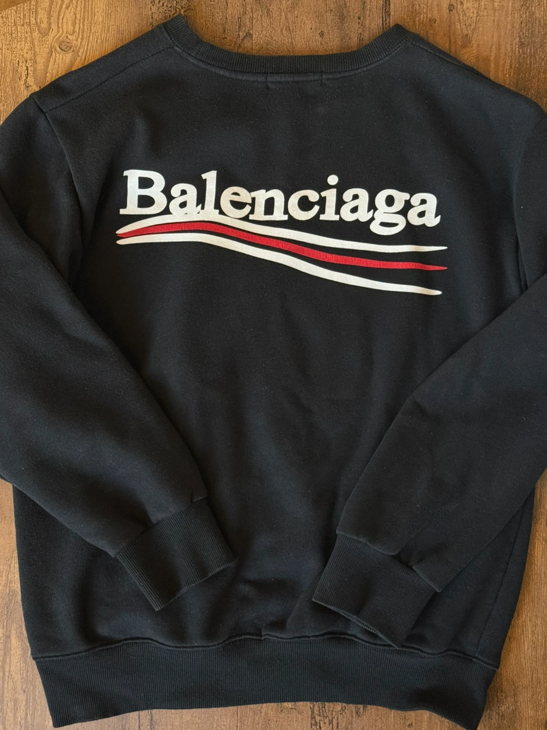 BALENCIAGA バレンシアガ  キャンペーンロゴスウェット　M sizeの写真2枚目