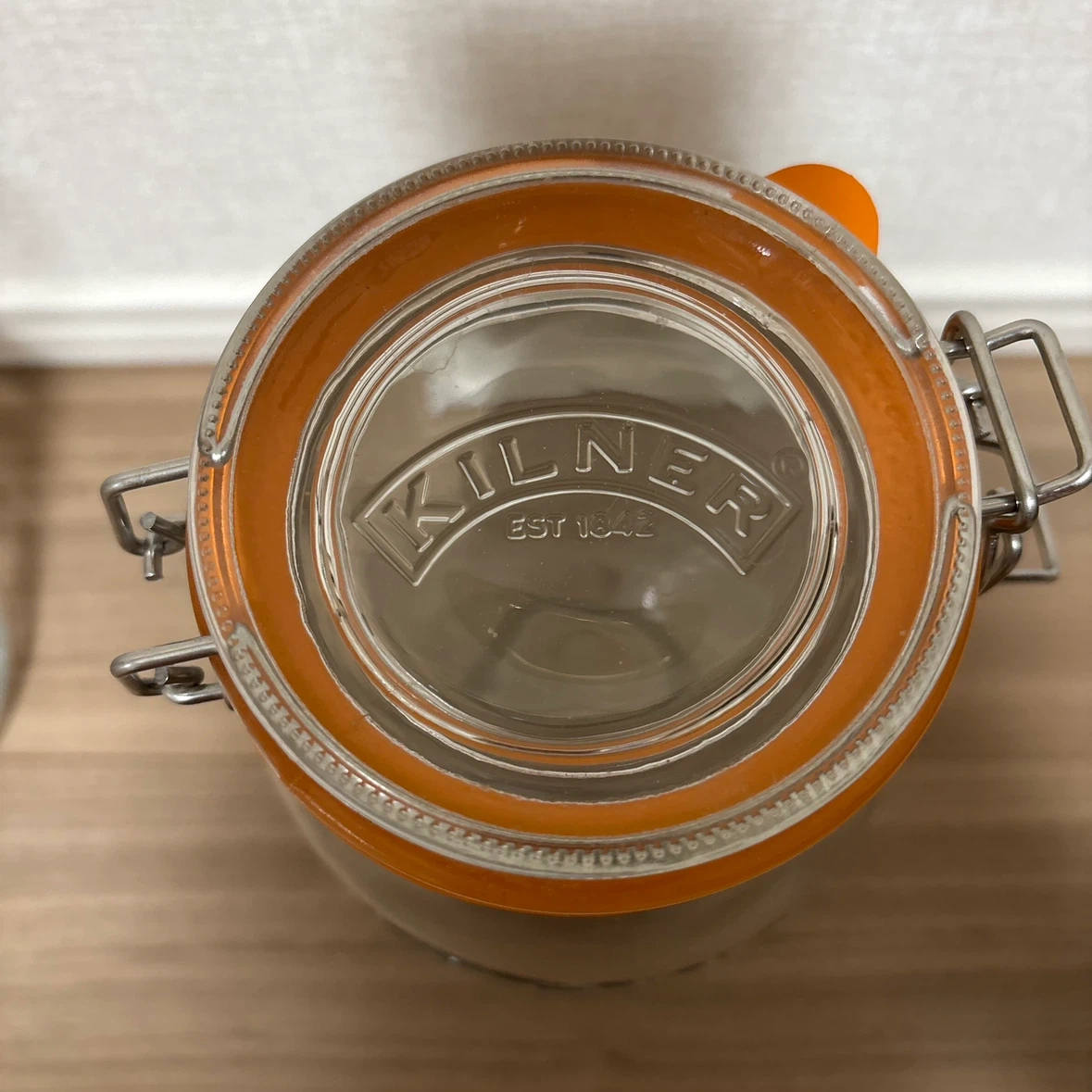 セラーメイト取手付密封ビン 2Lとキルナーラウンドクリップトップジャー2Lの写真4枚目