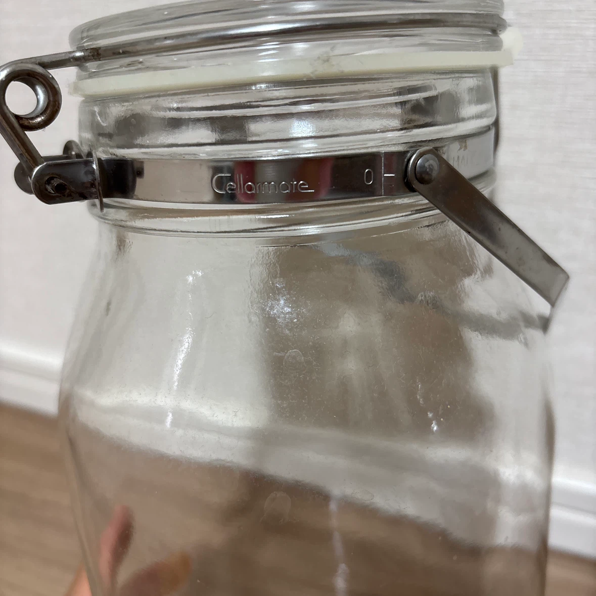 セラーメイト取手付密封ビン 2Lとキルナーラウンドクリップトップジャー2Lの写真6枚目
