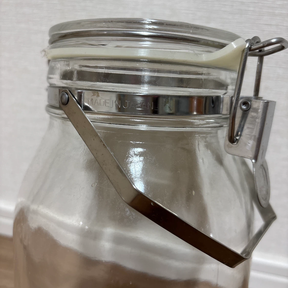 セラーメイト取手付密封ビン 2Lとキルナーラウンドクリップトップジャー2Lの写真7枚目
