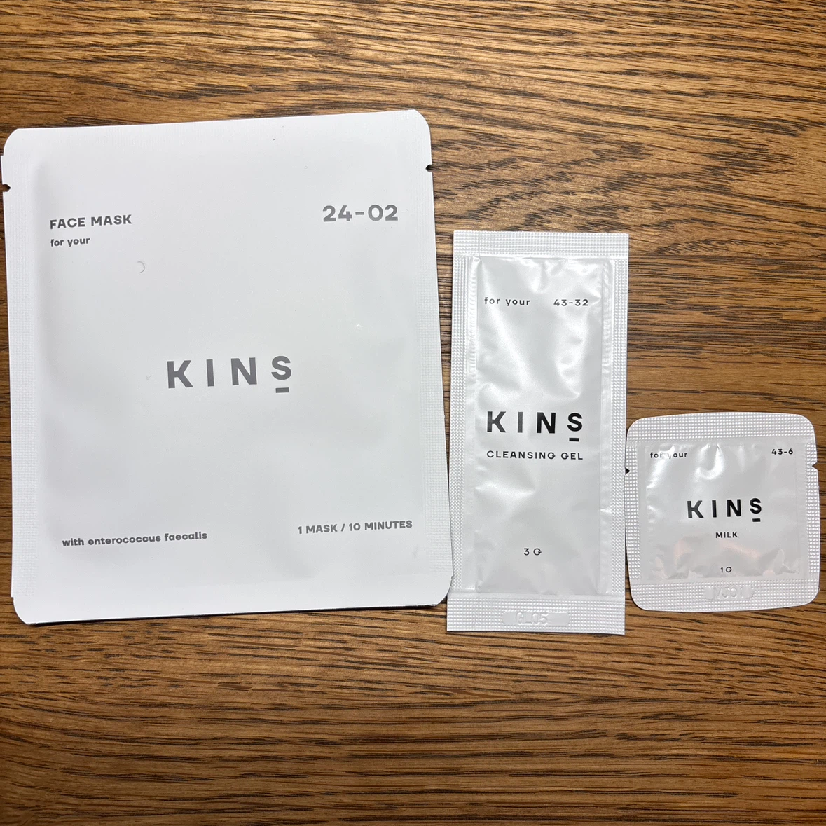 KINS キンス ビネガープロテイン2袋　スキンケア３点付きの写真4枚目
