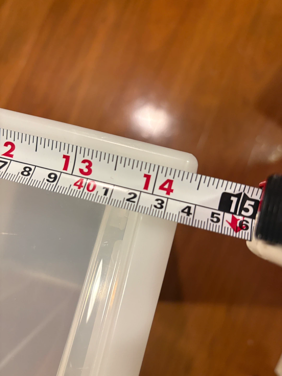 プラスチック収納ケース 半透明の写真2枚目
