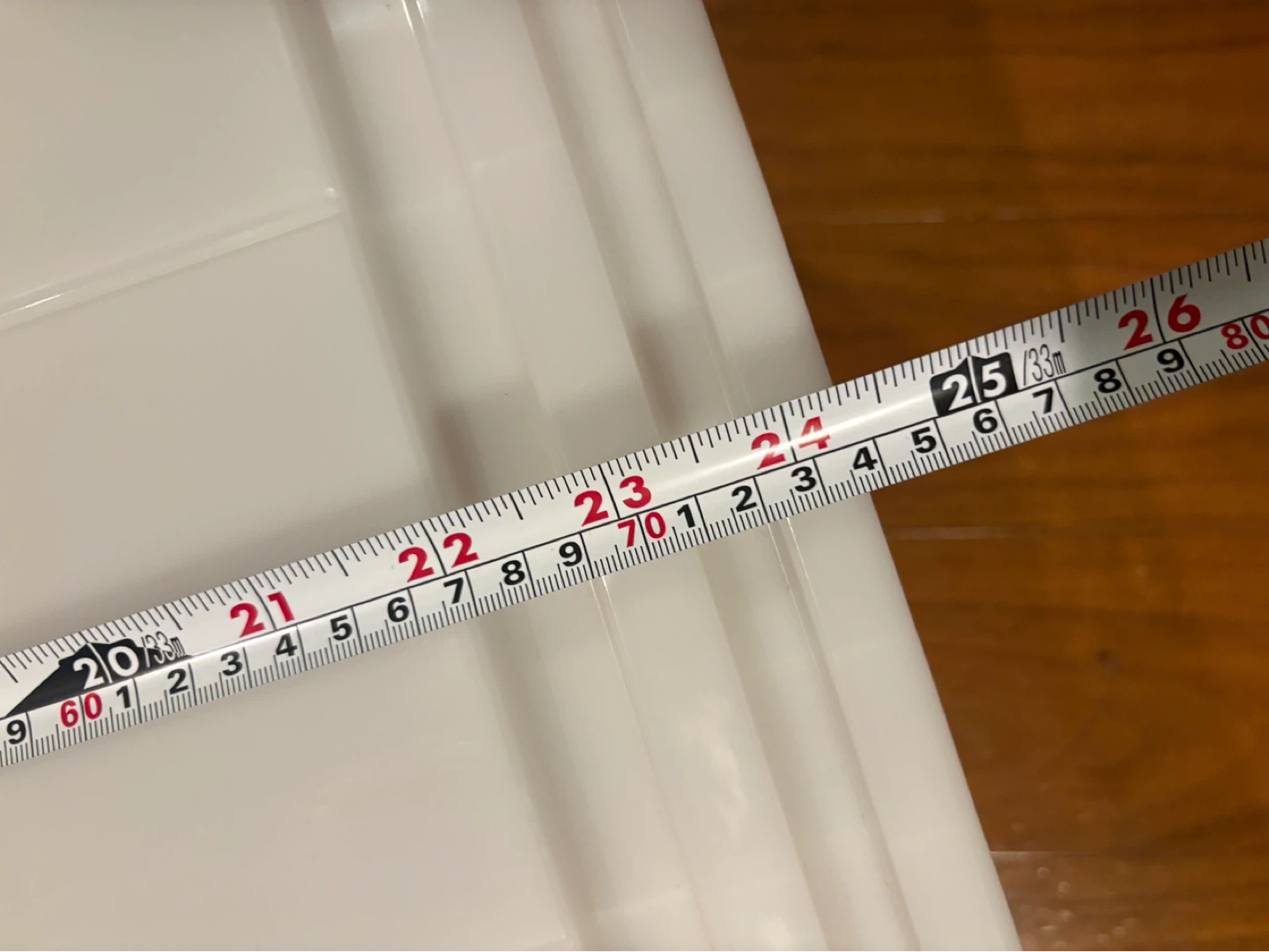 プラスチック収納ケース 半透明の写真3枚目