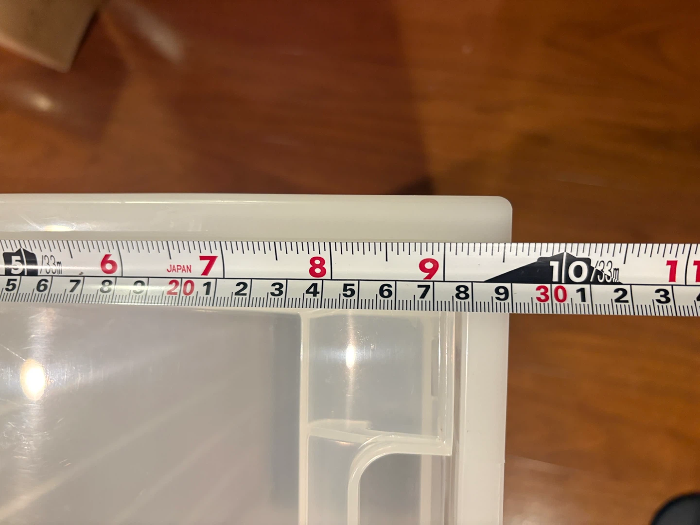 プラスチック収納ケース 半透明の写真4枚目