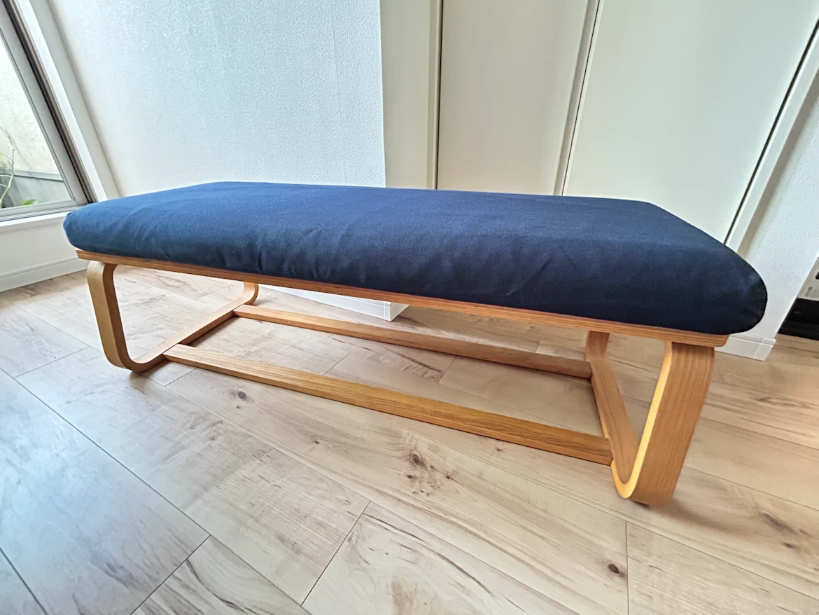 無印良品 リビングでもダイニングでもつかえるベンチの写真2枚目