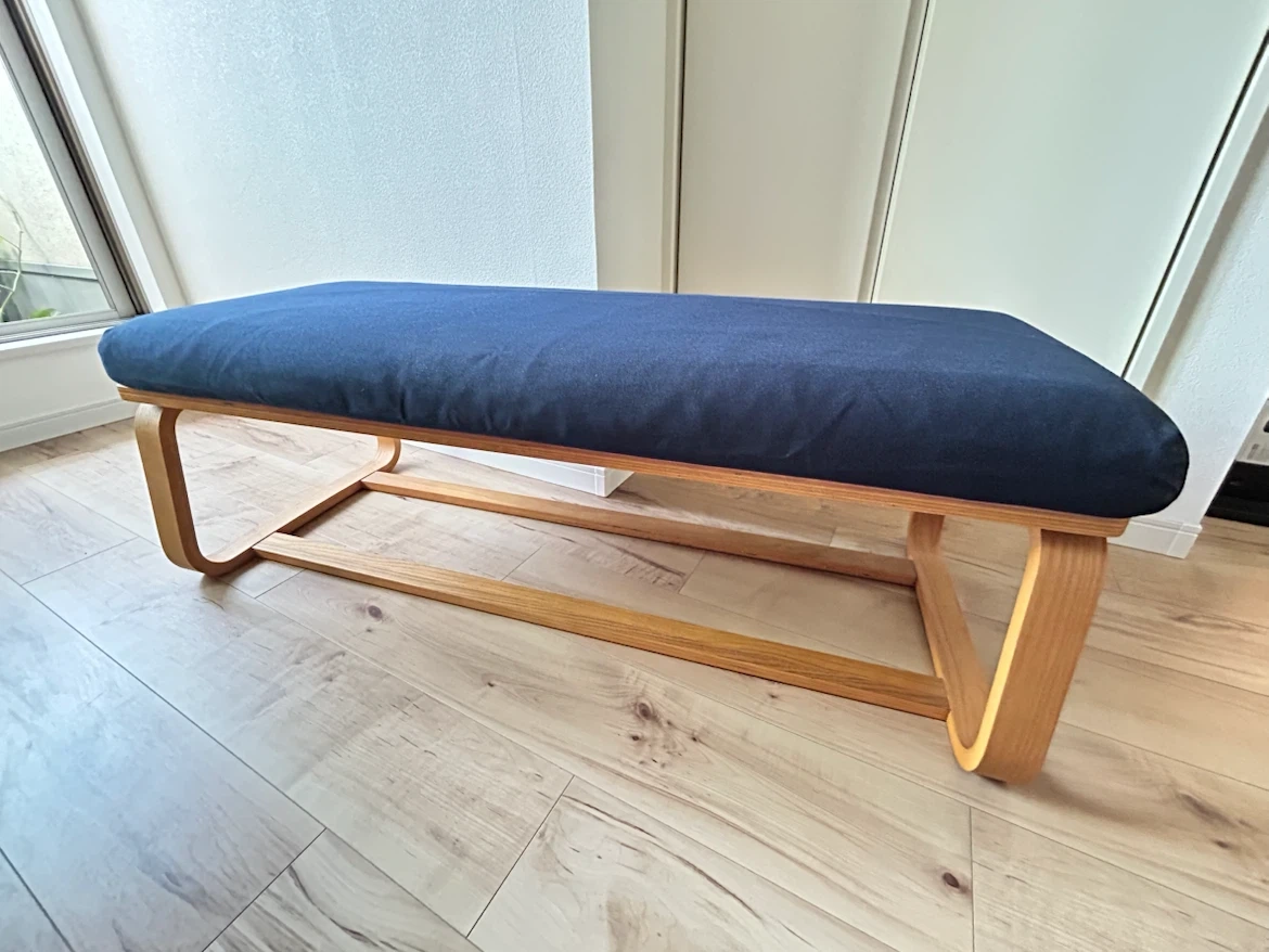 無印良品 リビングでもダイニングでもつかえるベンチの写真2枚目