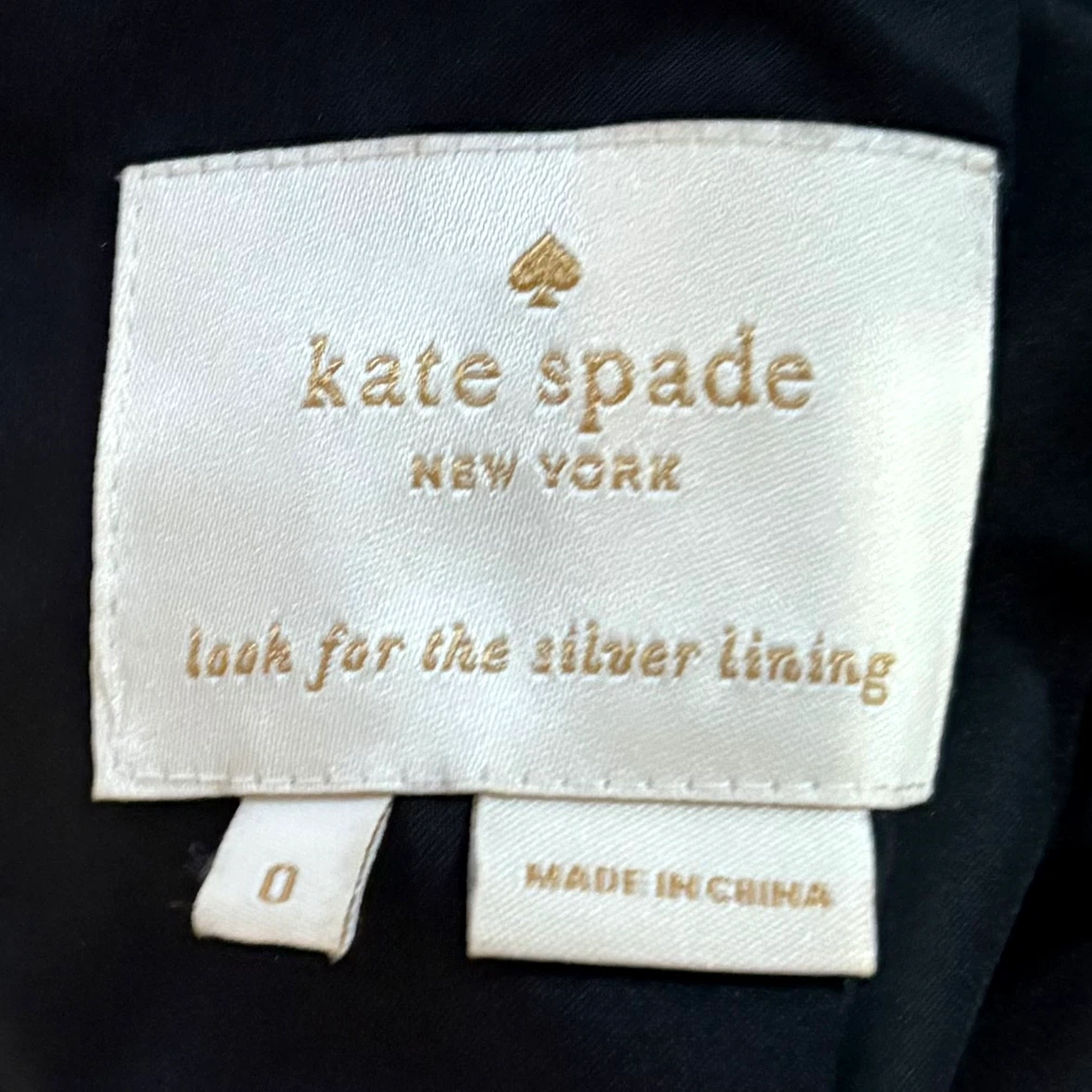 kate spade new york ドッキング長袖 ひざ丈ワンピース　0の写真9枚目