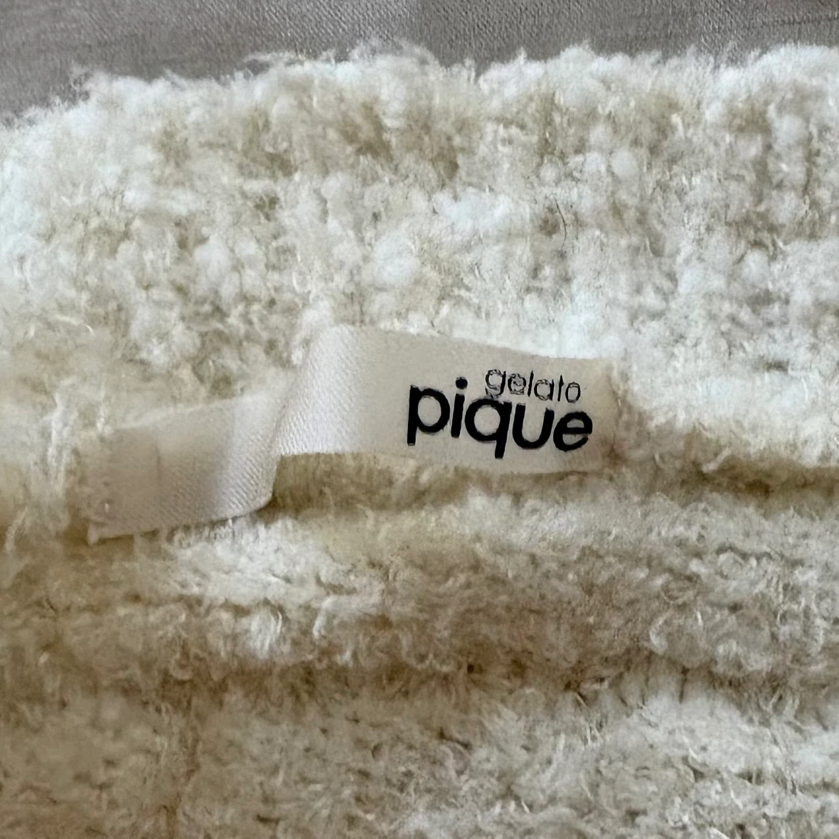 gelato pique カーディガン ホワイトの写真6枚目