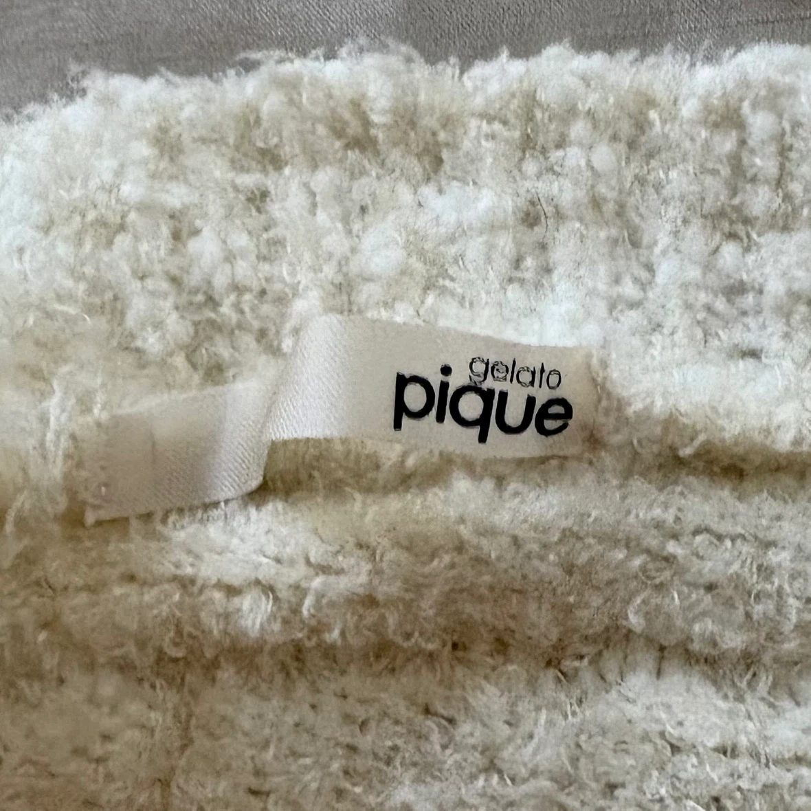 gelato pique カーディガン ホワイトの写真6枚目