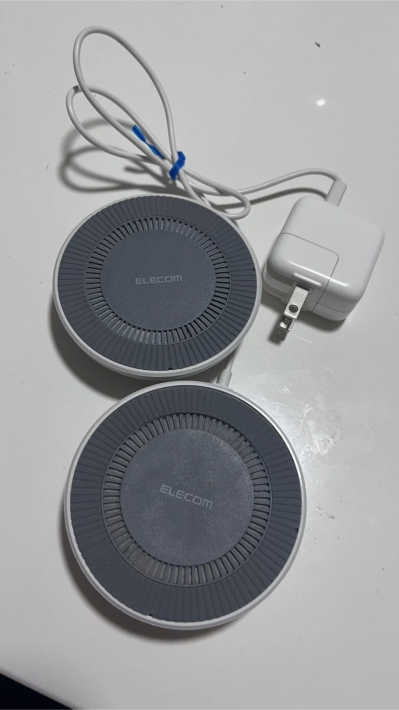 エレコム ワイヤレス充電器 W-QA06 2個セット