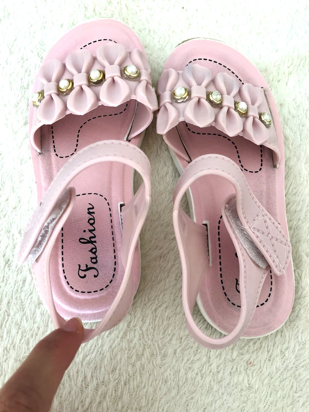 👧✨キッズサンダル ピンク 17.5cm相当🌟✨の写真3枚目