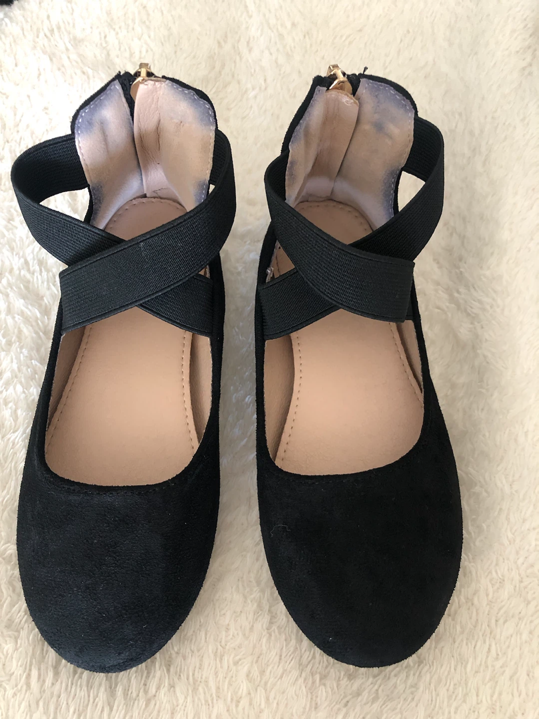 ✨👧キッズ フラットシューズ 黒 17.5サイズ🌟✨