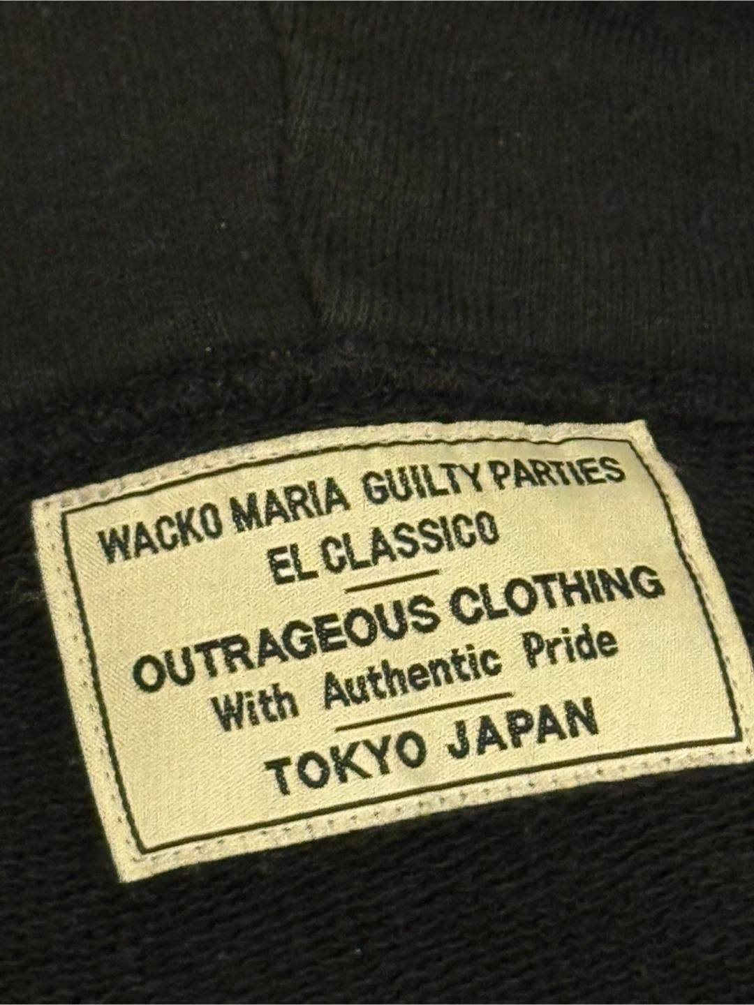WACKO MARIA GUILTY PARTIES ジップパーカーの写真4枚目