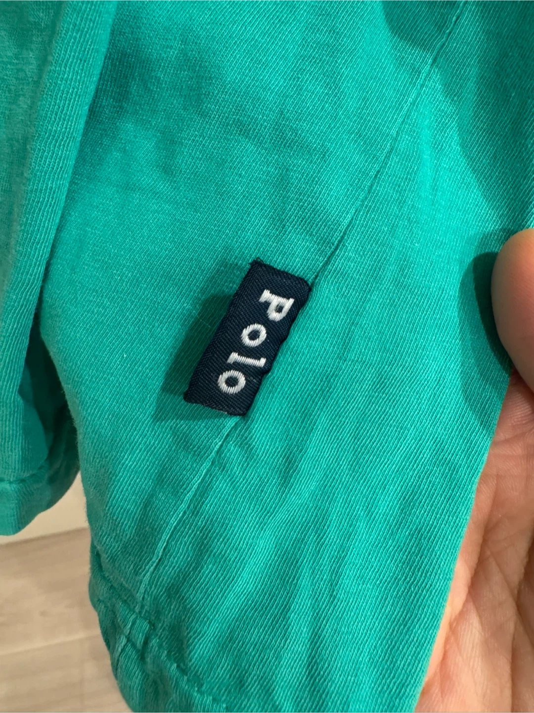 ポロラルフローレン 半袖Tシャツ グリーン Mの写真2枚目