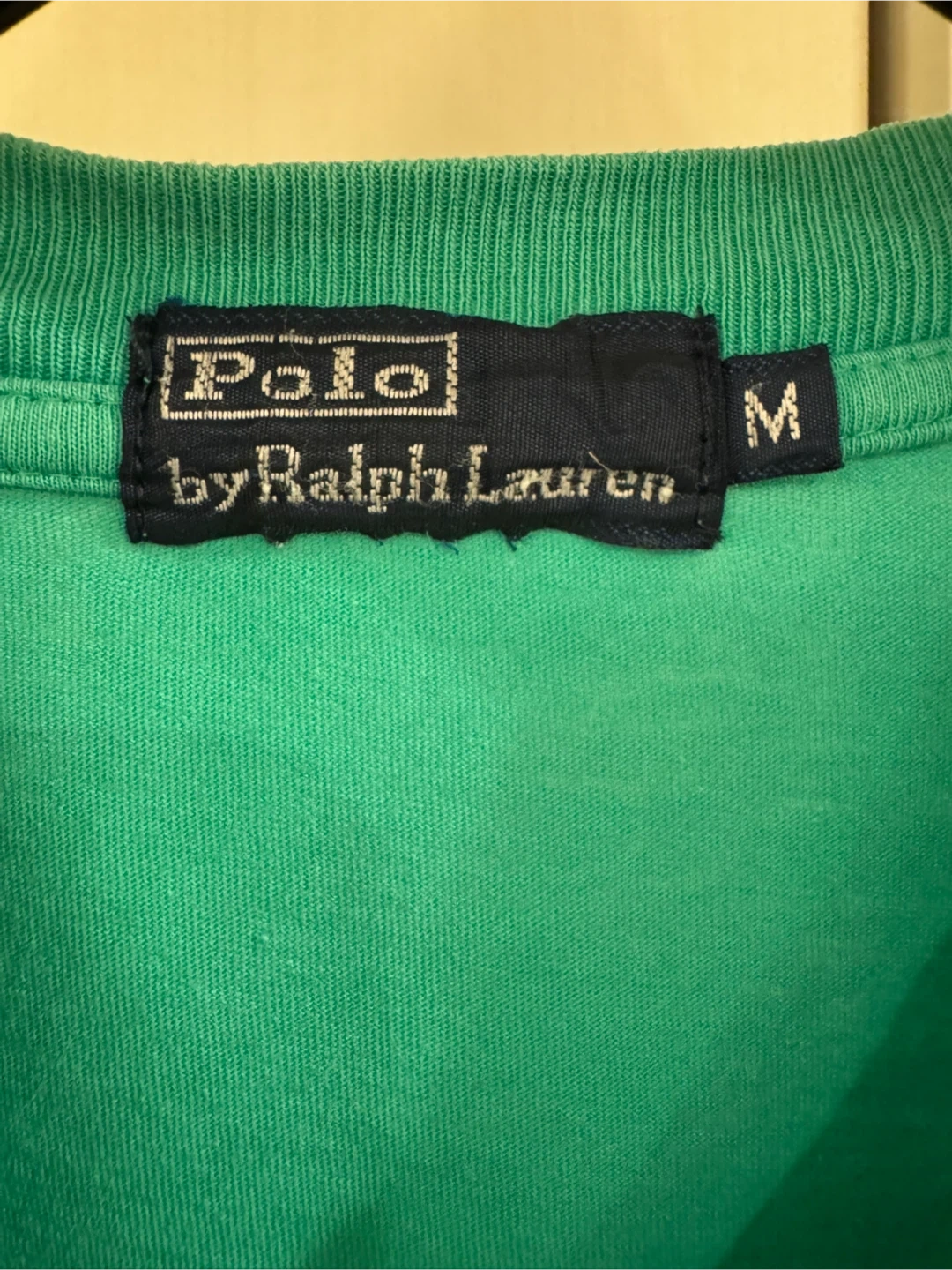 ポロラルフローレン 半袖Tシャツ グリーン Mの写真3枚目