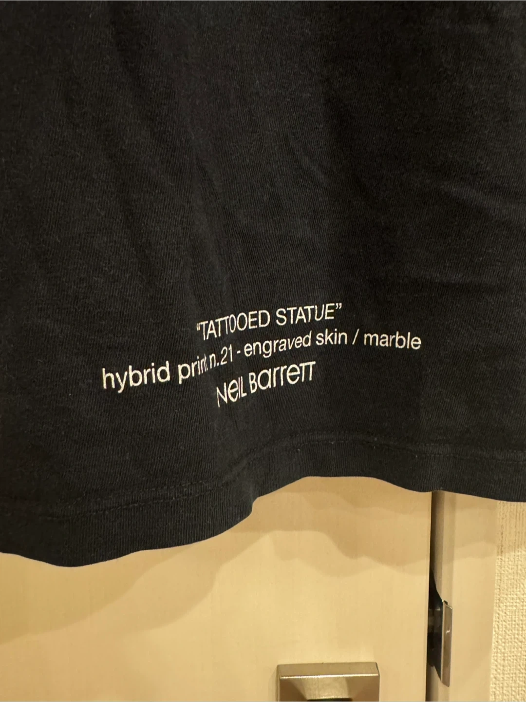 ニールバレット Tシャツ ブラック S-sizeの写真3枚目