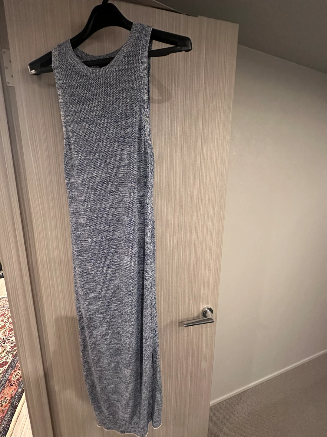 Theory セオリー ニットワンピース Sサイズ ブルーの写真2枚目