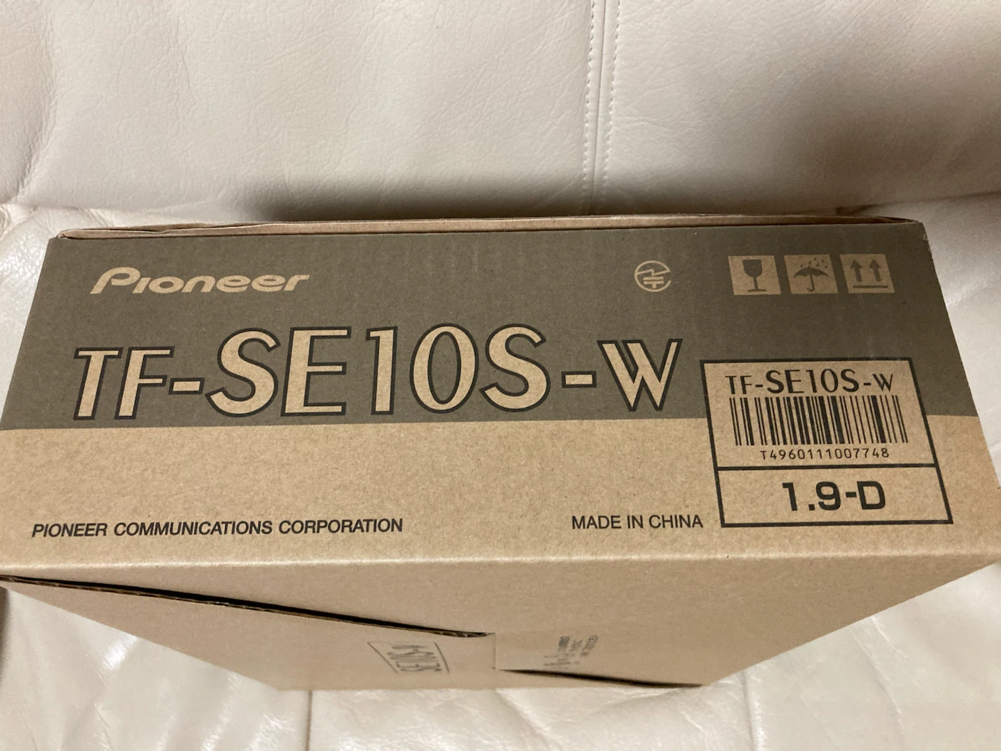 パイオニア コードレス電話機 TF-SE10S-Wの写真4枚目